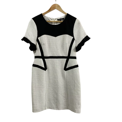  Womens  Size 14 Jayson Brunson Black Label Dress Black/White 