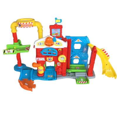 V Tech Go Go Smart Wheels Fire Station Playset