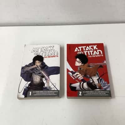 Attack on Titan: No Regrets 1-2 books