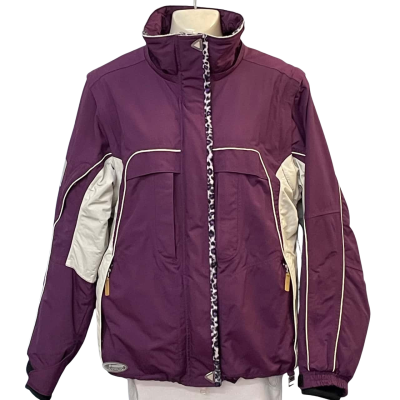 Karbon Womens Size 10 Anorak Grey/Purple