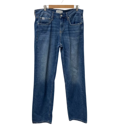 Calvin Klein Jeans Mens  Size 30 Straight Leg Jeans Blue 