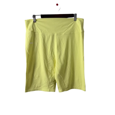 Stax Womens  Size 26 Bike Shorts Yellow 