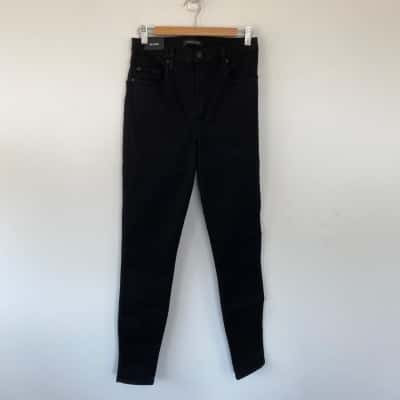 Nobody Denim Powerblack Cult Skinny High Rise Jeans Size 31 