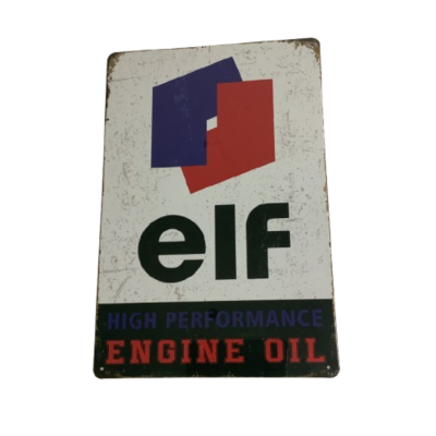 Brand New Elf Engine Oil Metal Man Cave Aussie Car Sign #2270-1-pp