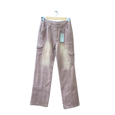 Secret Sneaker Size 28 Straight Leg Jeans Brown BNWT