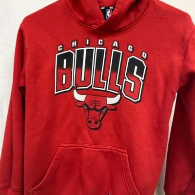 Chicago Bulls NBA Kids  Size M Sport Top Red hoodie 
