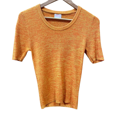 Gorman Orange/Yellow Knit Top Size 8
