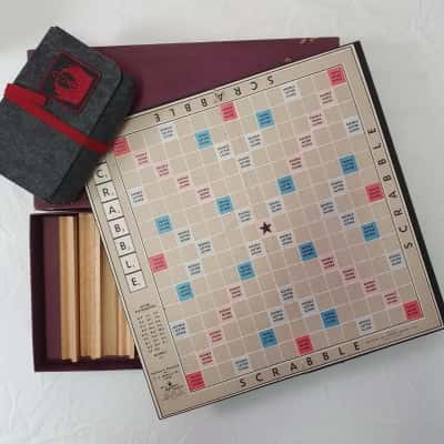 Vintage 1955 Scrabble 
