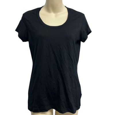 Kathmandu Womens Size 10 Black Wool T-Shirt