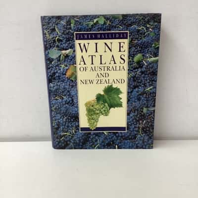 Wine Atlas of Australia and New Zealand hardcover book