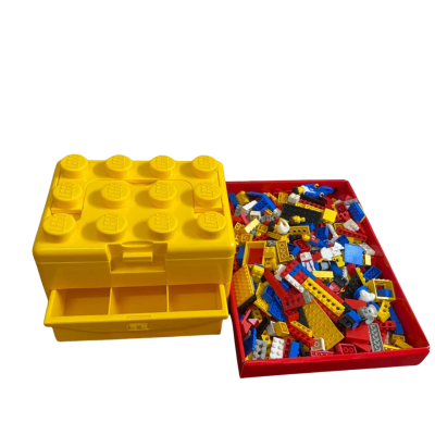 .75kg Mixed Lego &  Storage Carey Case