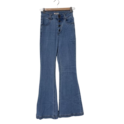 Arnhem Wide Leg Jeans  Size 8 Blue Button Fly