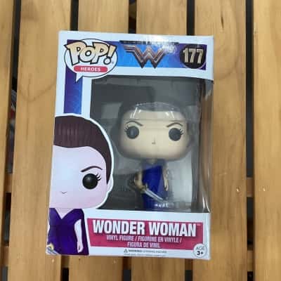 funko pop wonder woman blue dress Funko Pop! Heroes: Wonder Woman main image 0