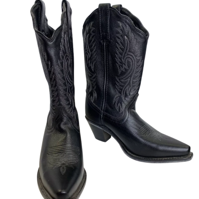  Womens  Size 8 Boots Black  