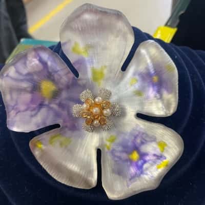  Alexis Bittar frosted Brooch