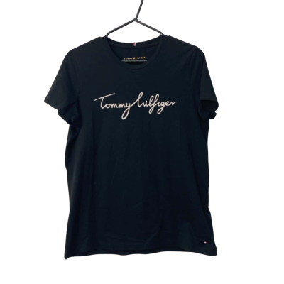 Tommy Hilfiger T Shirt Size L Black  