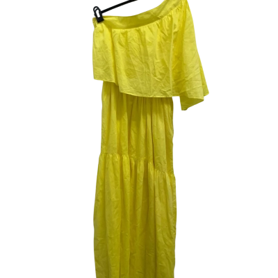 Alessandra Olympia Women’s Dress  Size XS Off The Shoulder Dress Yellow 