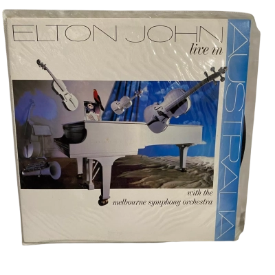 Elton John Live in Australia With The Melbourne Symphony Orchestra Double Vinyl