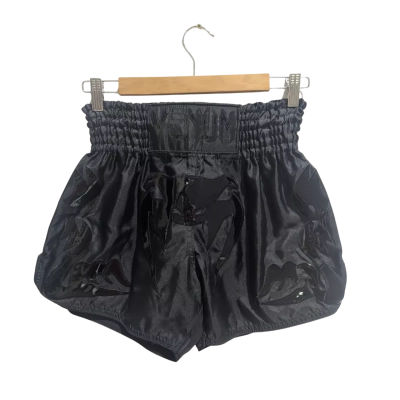  Venum Muay Thai Shores Mens  Size M Tailored Shorts Black  