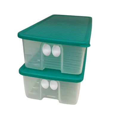 Tupperware Rectangle Containers Approx 13 x 30cm