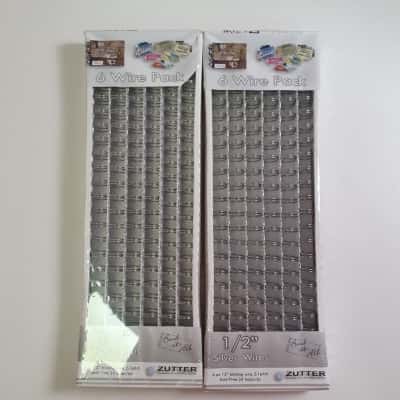Zutter Binding Wire 1/2" Silver x 2 - New Sealed