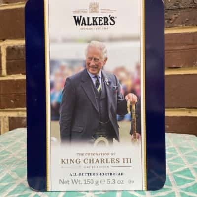 Walkers Shortbread Tin ‘The Coronation Of King Charles III’