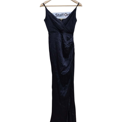  Azzurielle Womens Size 8 Cocktail Dress Black (6)