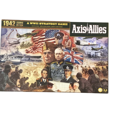 Axis & Allies 1942 Second Edition Board Game – WWII Strategy Game Complete