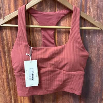 Lorna Jane crop   Size XS dusty pink new 
