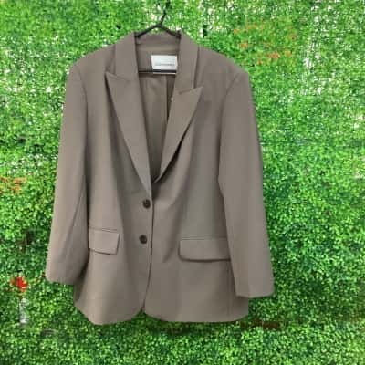 Commonry  Womens  Size 20 Blazer Beige 