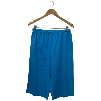 Cordelia Street Womens  Size 10 Capris Pants Turquoise 