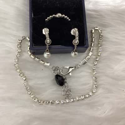  Womens Anklet / Earrings / Ring Other / Silver 