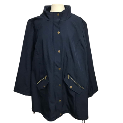 beme Womens  Size 26 Long Line Wet Weather Jacket 