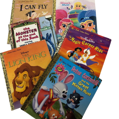 Little Golden Books Assorted Titles Set of Six (D)