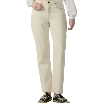 American Vintage Le Droit Women's  Size 28 Straight Leg Jeans Cream  