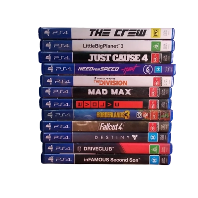 PS4 Games Bundle (12 Games)