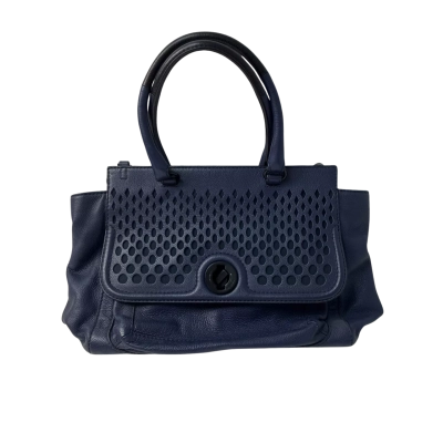 Mimco leather Bag Navy Blue 