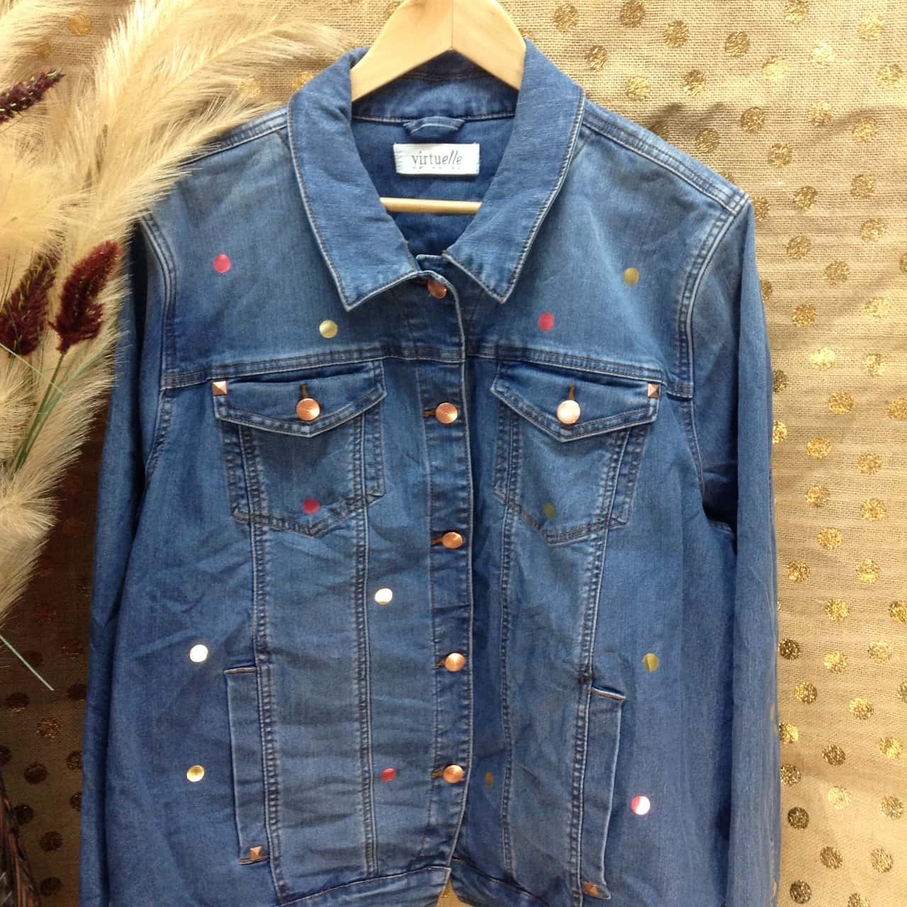 denim jacket size 24