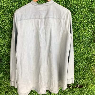 Scanlan Theodore Mens  Size 12 Long Sleeve Shirt Blue 