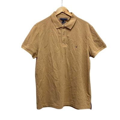 Tommy Hilfiger Mens  Size XL Polo Shirt Brown 