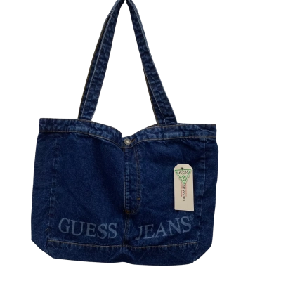 Guess Jeans Women's Denim  Handbag / Tote Bag Blue BNWT
