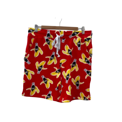 Peter Alexander Mens  Size M Red Coca Cola Banana Pajama Shorts