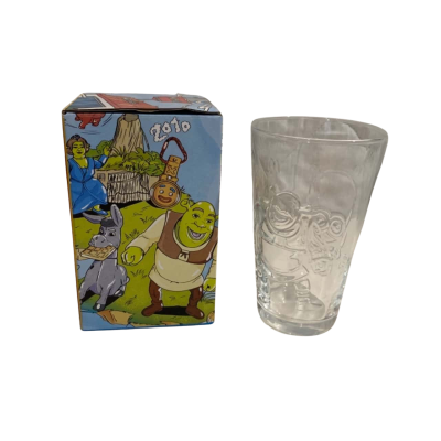 McDonald’s 2024 Collectors Edition Glass featuring Shrek and Minions 