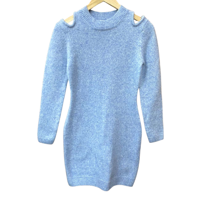 David Jones Light Blue Knit Dress Size 14