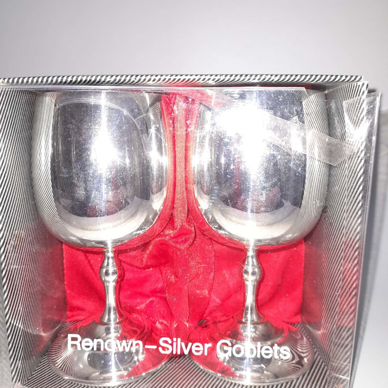Renown Silver Goblets (Silverplate)