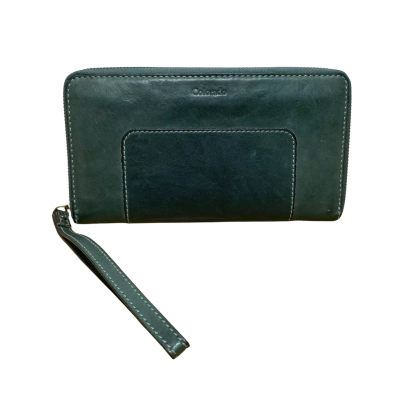 Colorado green leather wallet
