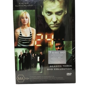 Twenty Four Season 3 Complete Sealed DVD Box Set