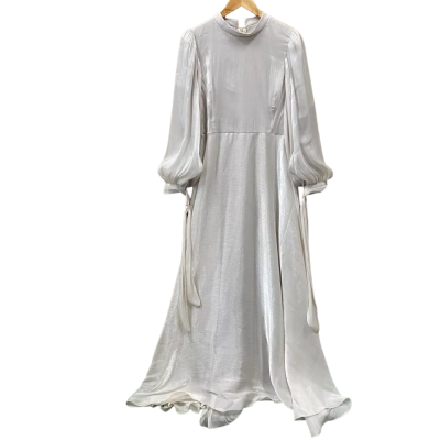 DMN Champagne High-Collar Formal Dress Size UK 16