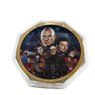 Star Trek collectors plate