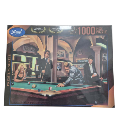 1000 piece puzzle - Premium Series - Game of Fate. James Dean, Elvis Presley,Marilyn Monroe.  